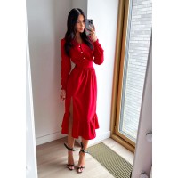 Платье Pione TiFi R062-3 красный 