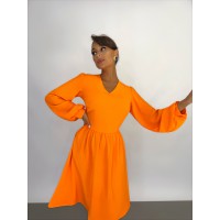 Платье Soft  оранжевый 