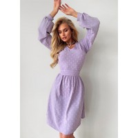 Платье Soft TiFi R075-3 лиловый 